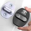 MSH3  4Pcs Car Door Lock Cover Anti Scratch Protective Buckle Caps for Toyota Yaris Hilux Prius Auris Corolla Camry RAV4 Accessories