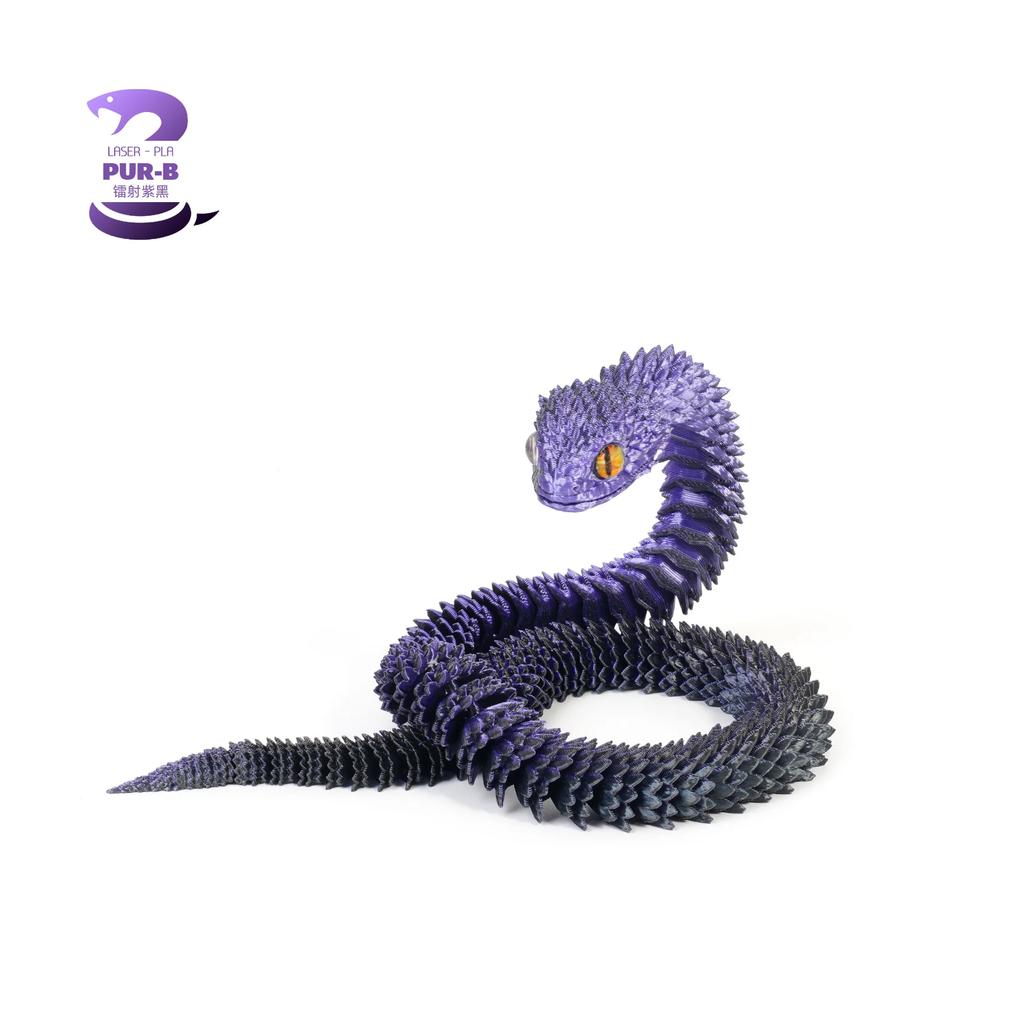 3D Printed Snake Rotatable Joints Snake Figurines Home Office Desktop Crafts Ornament Creative Home Garden Landscape DIY Animal