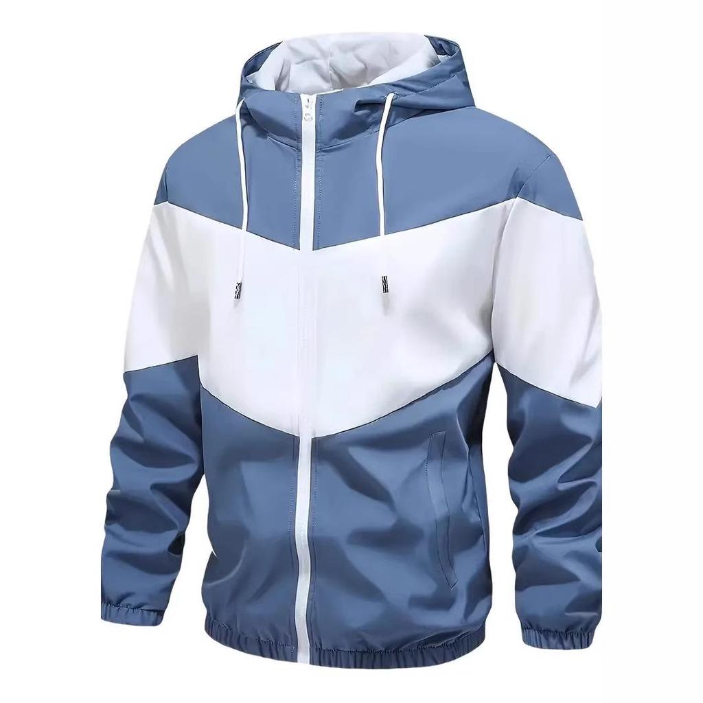 European Men's Autumn Sports Jacket: Trendy, Fashionable, Handsome Casual Suit for Youth