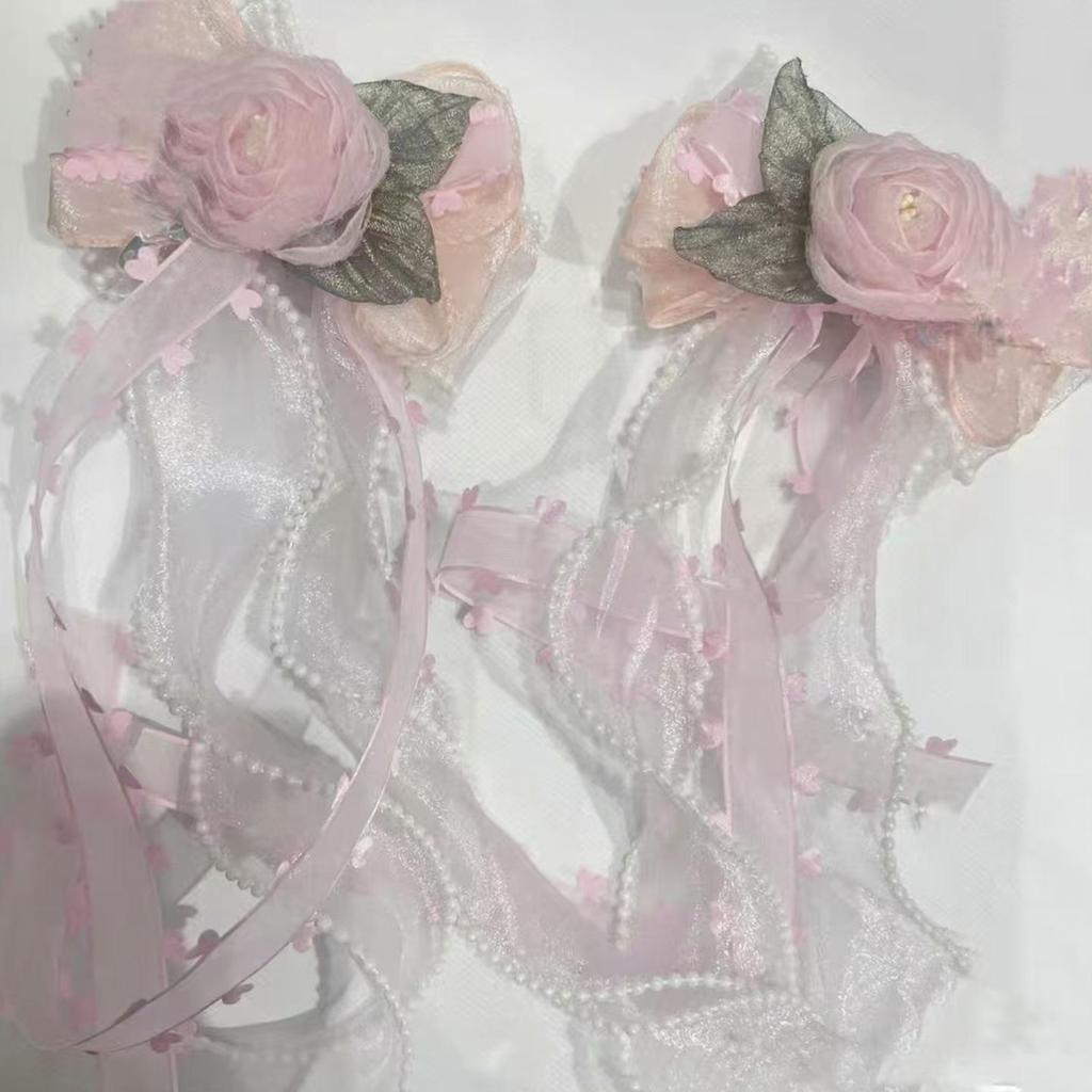 2026 Summer Flower Princess Lolita Dress for Girls - Birthday and Performance Outfit