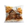 Autumn Themed Cushion Pillowcase Printed 100% Polyester 45X45Cm Throw Pillowcover Decorative Sofa Cushion Pillowslip Home Decor