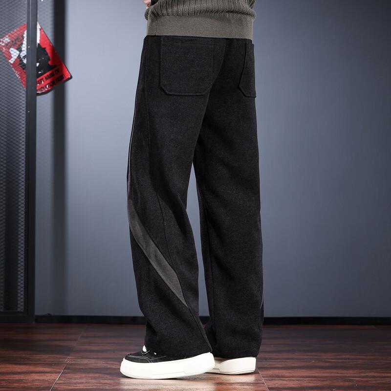 Men's American Vintage Wide-Leg Casual Pants