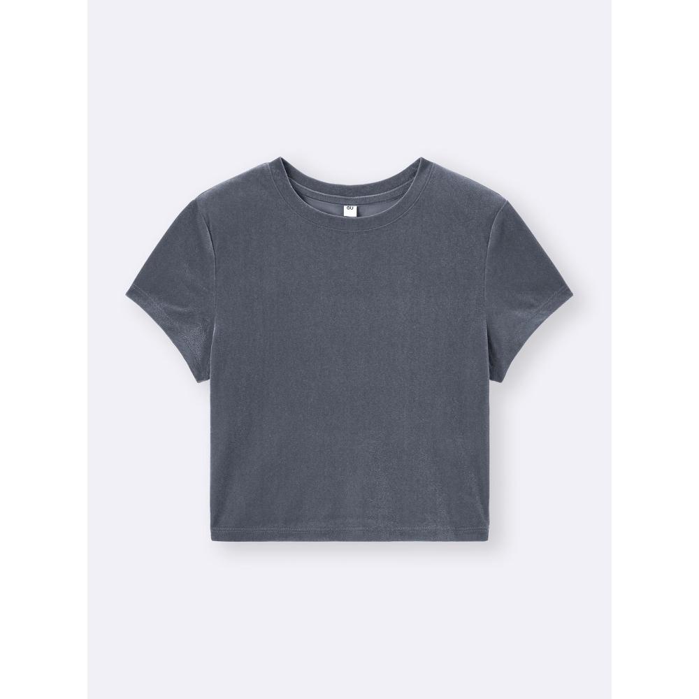 GU by Uniqlo Sheer Velvet Mini T+x