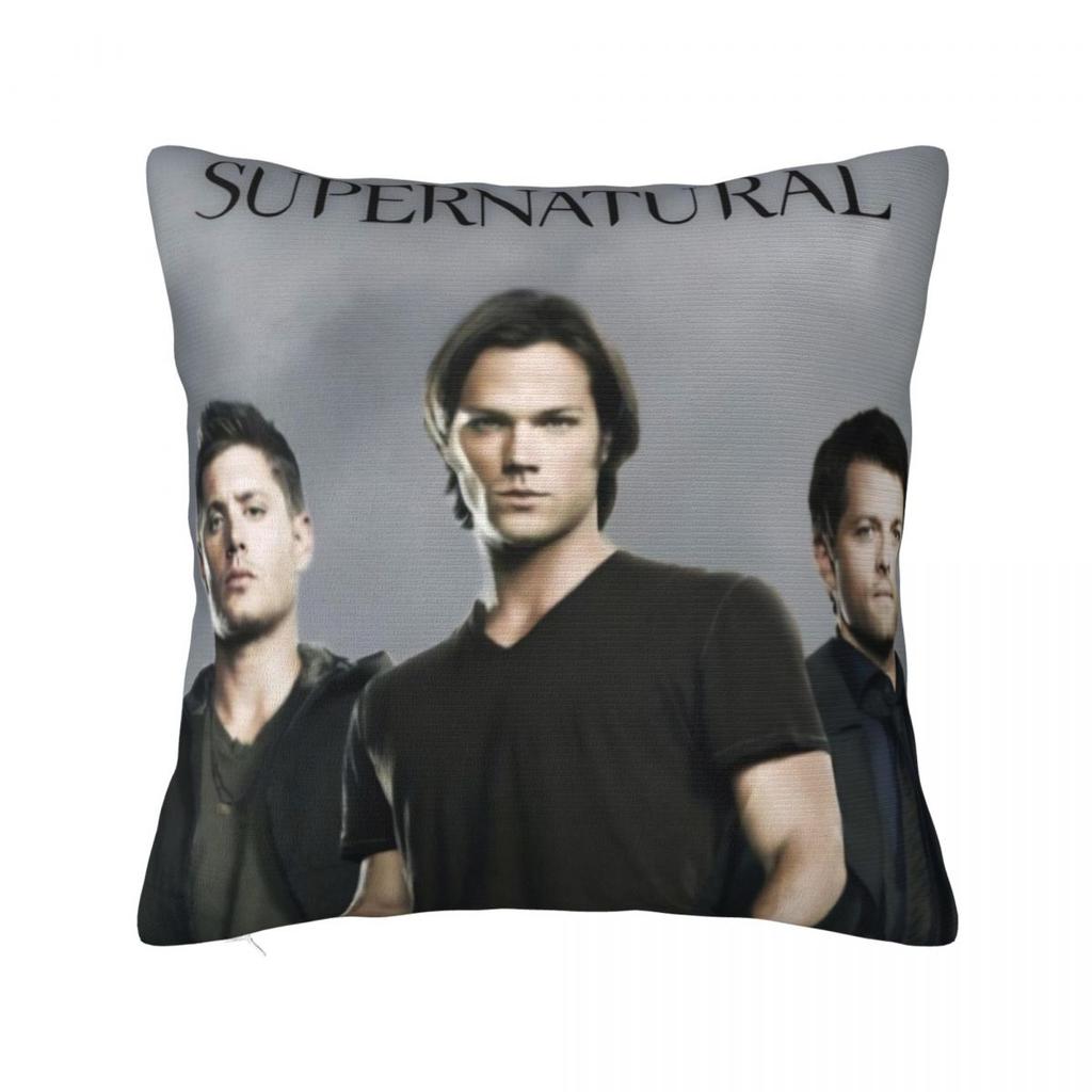 Dean Winchester Supernatural Television Pillow Cover Cushion Cover Pillow Case Kawaii Pillowcases For Sofa Home Decoration