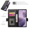 DF-010 For Xiaomi Poco F6 Pro 5G/Redmi K70 5G/K70 Pro 5G Wallet Case PU Leather Stand Phone Cover