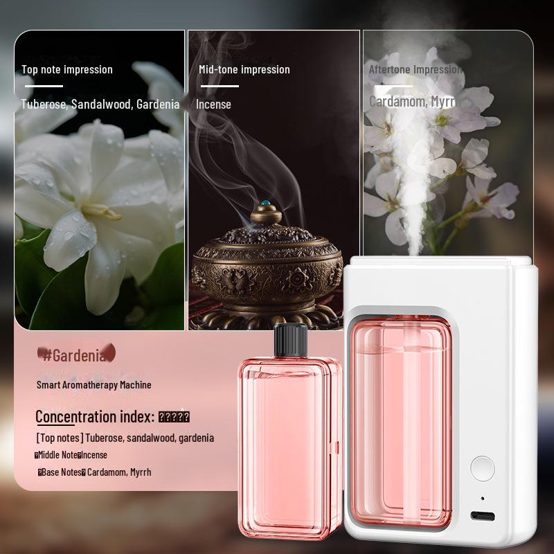Aromatherapy Automatic Spray Humidifier: Long-Lasting Room Fragrance & Toilet Deodorizer.