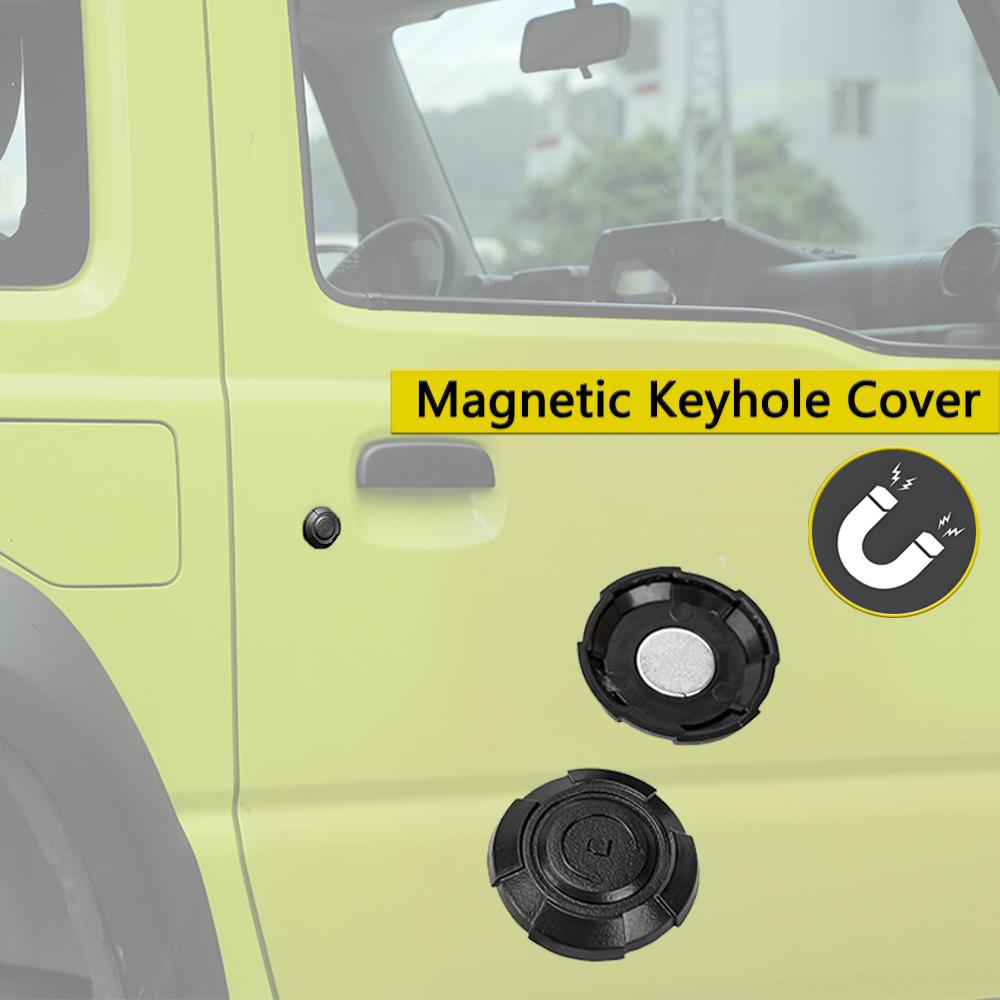 Car Door Limiter Keyhole Cover Trim Tailgate Screw Heating Wire Protector for Suzuki Jimny JB64 JB74 2019-2026 Parts Accessories