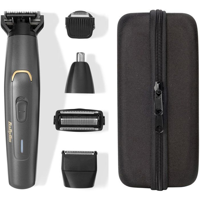Tondeuse multifonction 12 en 1 - BABYLISS - P1364E - Lames graphite - Waterproof - Kit complet