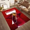 Ronaldo's Iconic Number Seven Square rugs are a great choice for living rooms, bedrooms, home décor, and as gifts.
