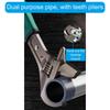 Adjustable Wrenches Multifunctional Double Purpose Adjustable Wrenches 8 10 12 15inch Household Open Bathroom Pipe Wrenc
