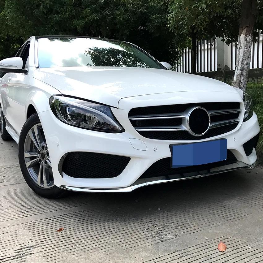 For Mercedes-Benz C-Class W205 15-18 Models, Front Bar Air Knife Surrounded by Front Air Knife Modified Decorative Sticker