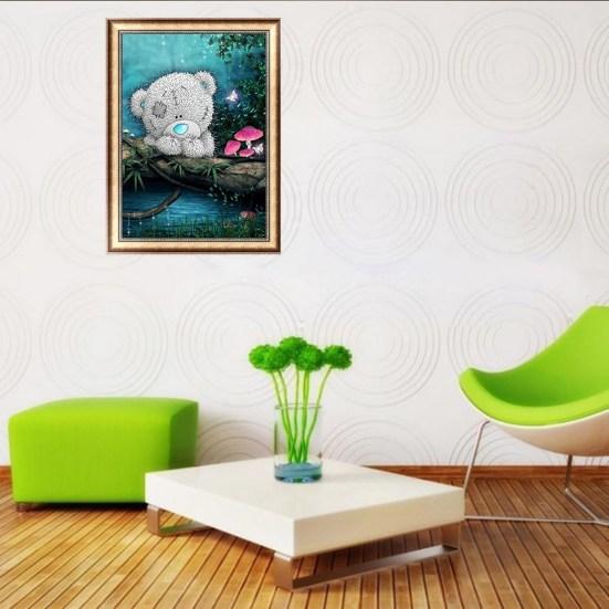 5D Diamond DIY Painting Home Decor Horse Parrot Cross Stitch Kit