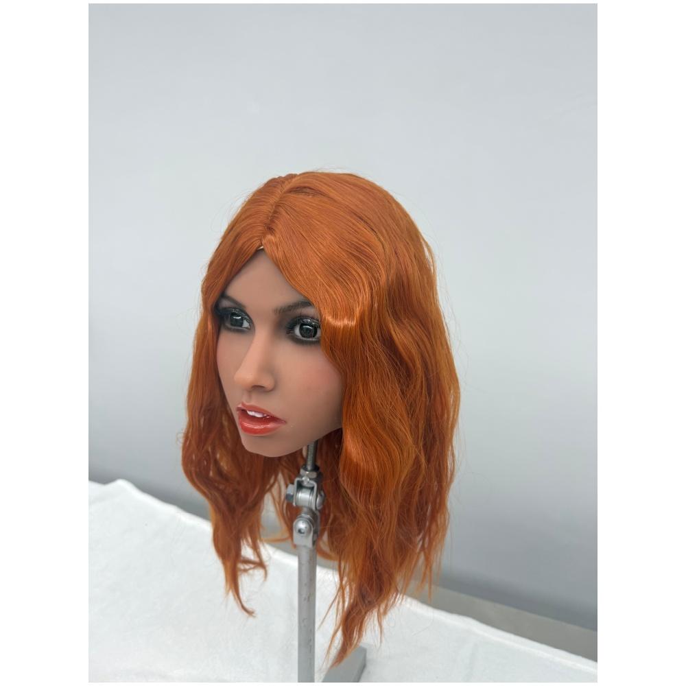 1:1 Life Size Realistic Silicone Head Super Soft Skin-Like Texture Hand Painted Detailed Face Photography-SONGYI