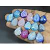 14X19MM Natural Window Druzy Agate Pear Cabochon Loose Gemstone 15 Pcs Lot C-3712