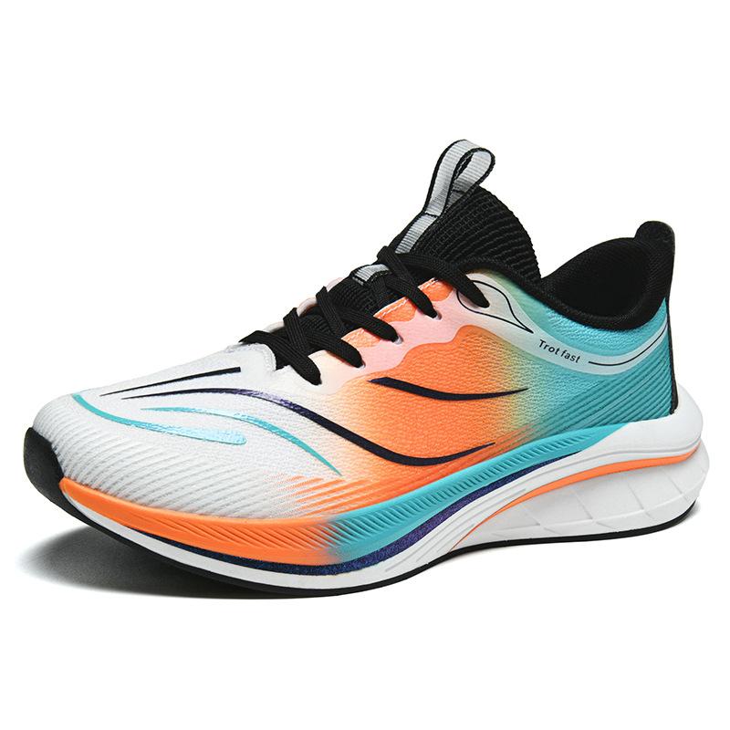 

Кроссовки для бега Red Rabbit с технологией амортизации и дышащей сеткой для пар, мужские кроссовки для летающих электрических гонок 34