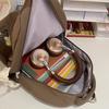 High-value Soft Girl Girl Backpack Small Ins Mini Small Bag Female College Student Spring Outing Two-piece Backpack
