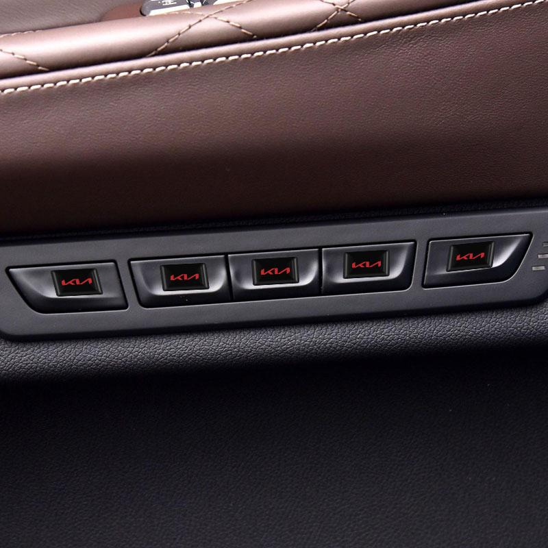 Volante Piccolo in Fibra di Carbonio Adesivi 3D Logo Auto Per Kia Ceed Sorento Sportage Niro Optima Picanto Rio Morning Forte K8