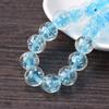 10pcs Round 10mm Handmade Luminous Lampwork Glass Loose Beads For Jewelry Making Accessories DIY Crafts Findings