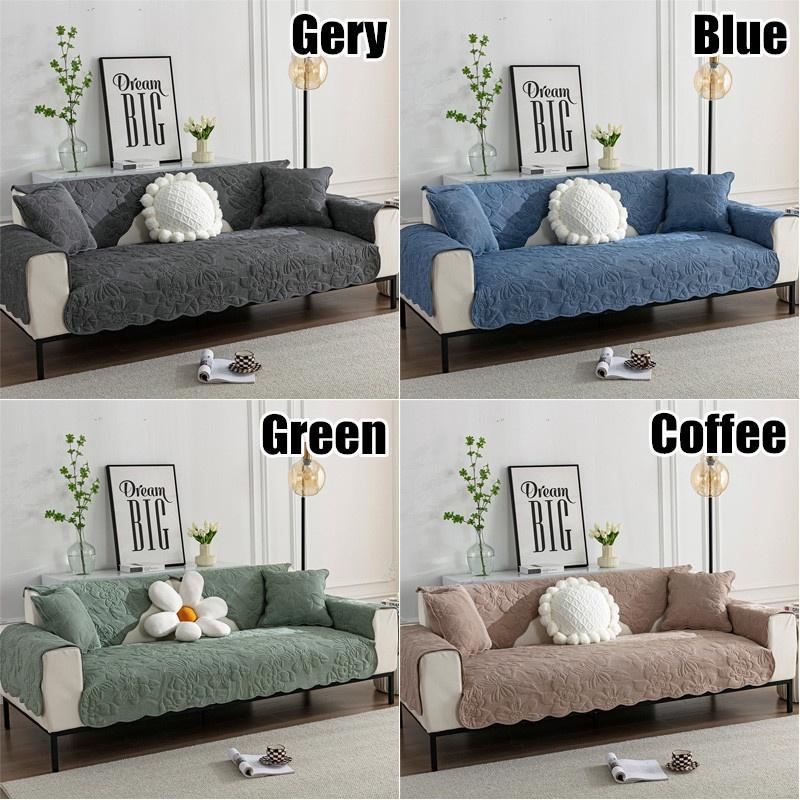 Stretch Elastic Pure Color Sofa Cover for Living Room Couch Covers Sectional Corner L-shape Sofa Slipcovers Copridivano