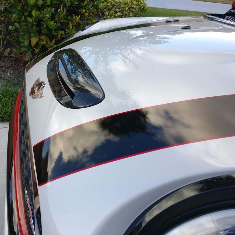 Carbon Fiber Hood Scoop Vent for MINI COOPER S (F54-F57)