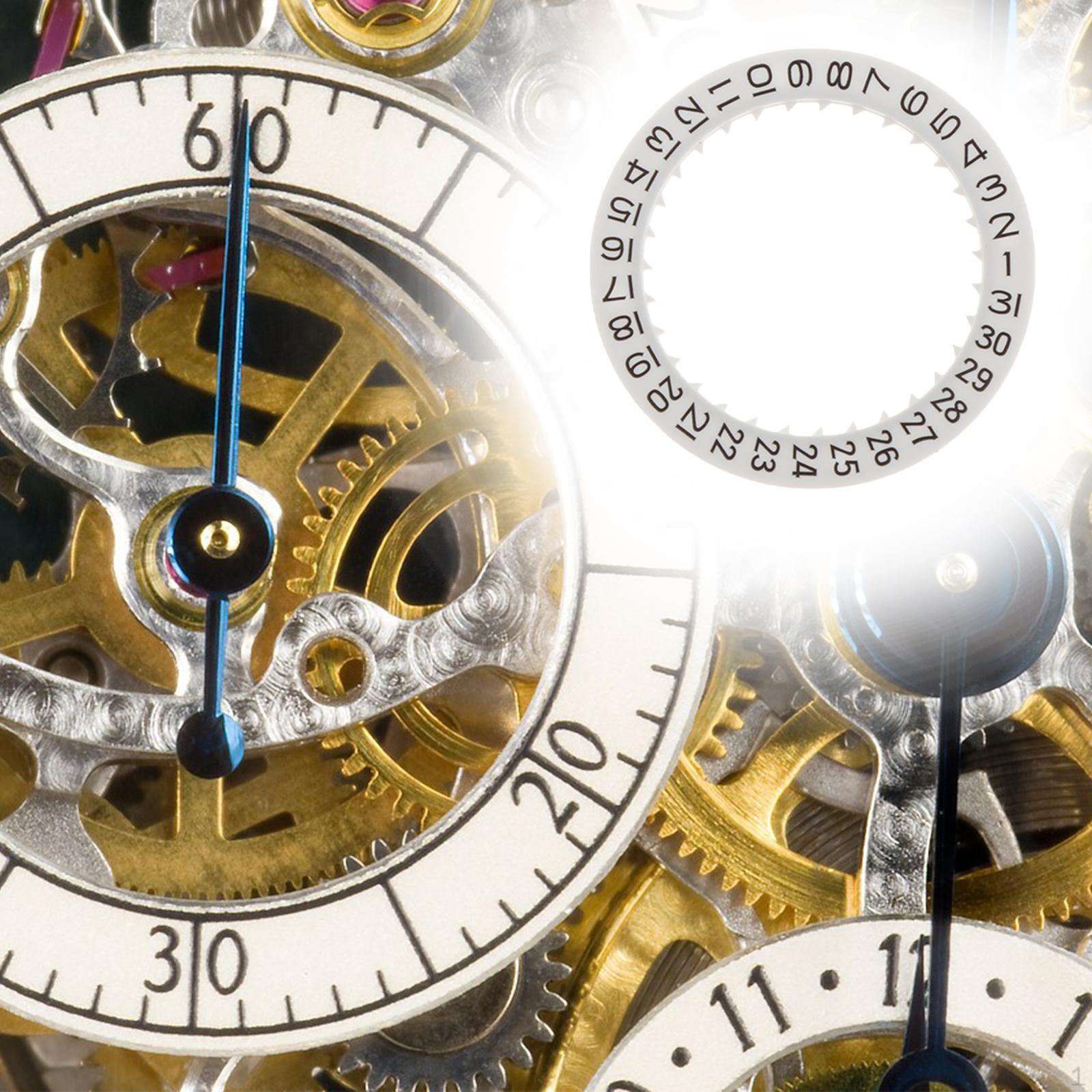 

Диск даты для часового механизма Календарь Компактный Ремонт циферблата Ремонтные детали 23.5cm for 8215