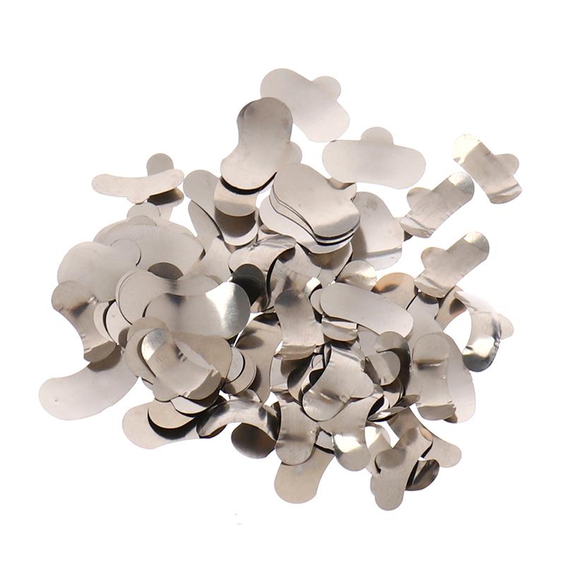 100Pcs Dental Matrix Sectional Contoured Metal Matrices No.1.398 Lmws 2 Rings