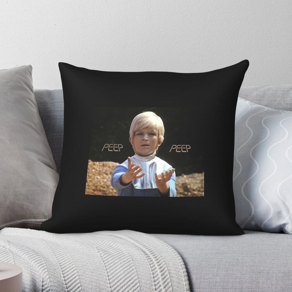 Boy From Space PeepPeep Square Pillowcase Polyester Linen Velvet Printed Zip Decor Throw Pillow Case Home Cushion Cover