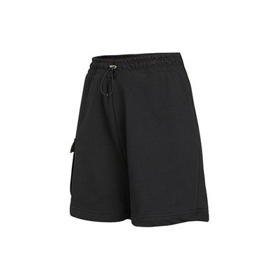 Swoosh Drawstring Breathable Casual Shorts Women Bottoms Black DA3488-010