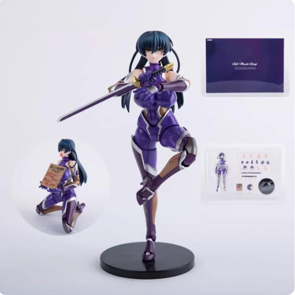 Taimanin Series Figure Second Axe Asagi Igawa Model Pvc Statue Doll Collection Action Figure Native Rocket Boy Birthday Toy Gift without box