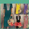 Elegant Plus Size Womens V-neck Long Maxi Dress For Effortless Summer Style