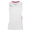 Nike Maglia da basket da uomo a V a maniche corte per squadra