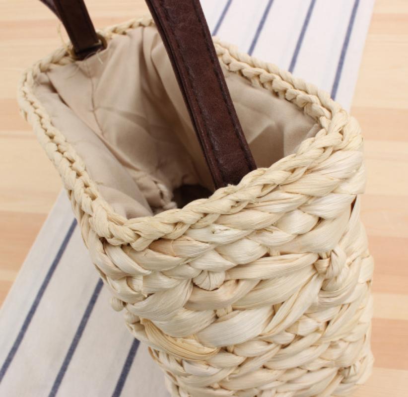 Straw Woven Shoulder Bags For Women, Summer Beach Crossbody Bag Bohemian Style Ladies Shoulder Bag Travel Shopping