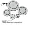 Ceramic Foot Ring Template 5Pcs/Set Pottery Tools, Base Molder, Clay Aligner, Tool for Beginners Even Press Bowls And Cups, DIY Wheel Projects