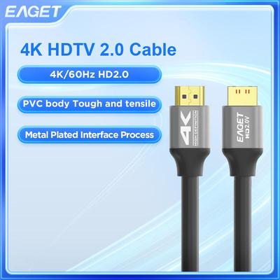 Cavo 4K ad Alta Velocità 4K HD 6.6FT 4K HDR10,HDCP 2.2,ARC,2160p,HD 1080p,3D, Compatibile con per Monitor, Proiettore, Desktop, AMD