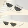 Fashion Modern Street Photography Sunglasses Personalized Cat Eye Sunglasses Men And Women Trendy Concave Sunglasses 1215