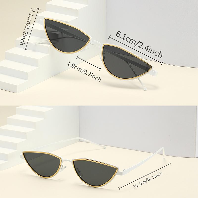 Fashion Modern Street Photography Sunglasses Personalized Cat Eye Sunglasses Men And Women Trendy Concave Sunglasses 1215