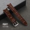 Genuine Calfskin Leather Watch Strap Slub Pattern Bracelet 12/13/14/15/16/17/18/19/20/21/22/24mm Universal Watchband Accessories