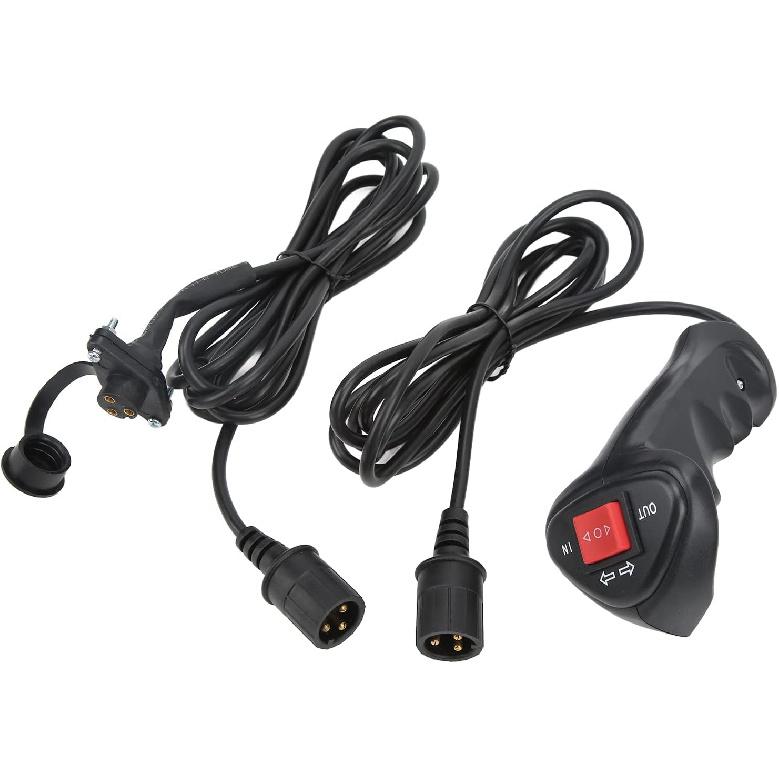 Replacement Winch Remote Control Controller Electric Winch Remote Controller Handheld Control Switch Universal for Offroad Vehicle Winch Hand Control