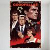 Goodfellas Retro Movie Poster Metal Tin Sign Vintage Gritty Gangster Crime Art Wall Decor for Man Cave Bar Cafe Home Office