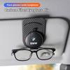 Car Sun Visor Glasses Holder Leather Eyeglasses Hanger Clip For Performance E46 E60 E90 E39 E87 E36 E92 E70 E91 X3 X5 X1 TC9
