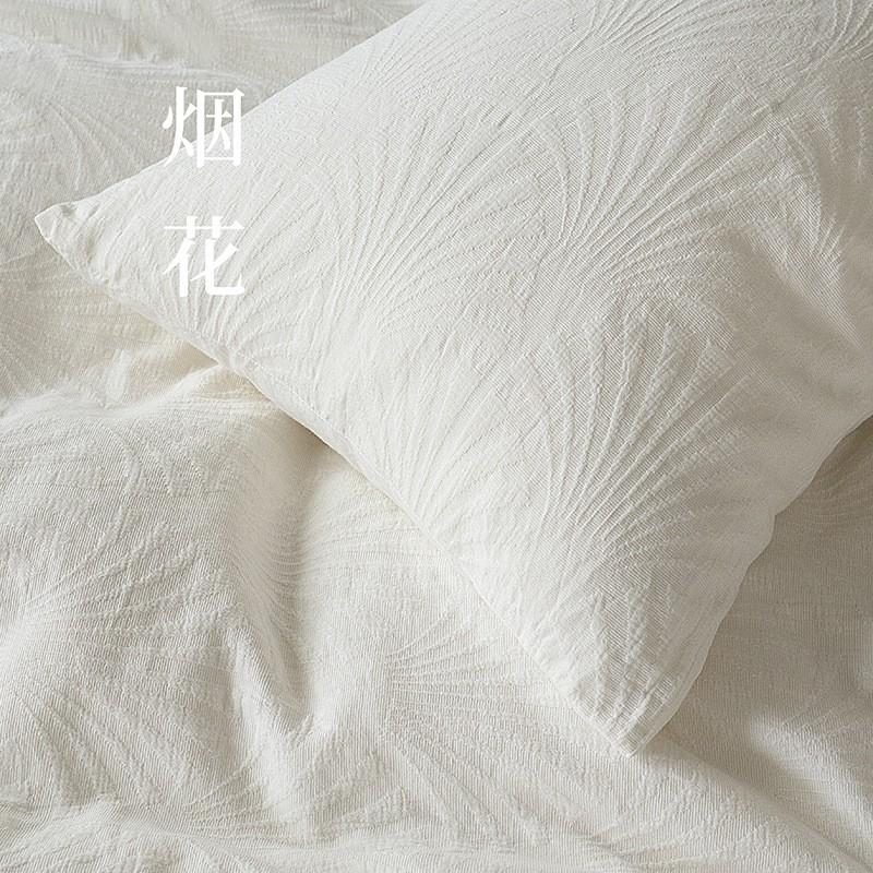 Pure Cotton Washed Bedding Set Hotel Style Soft Skin All Season Use