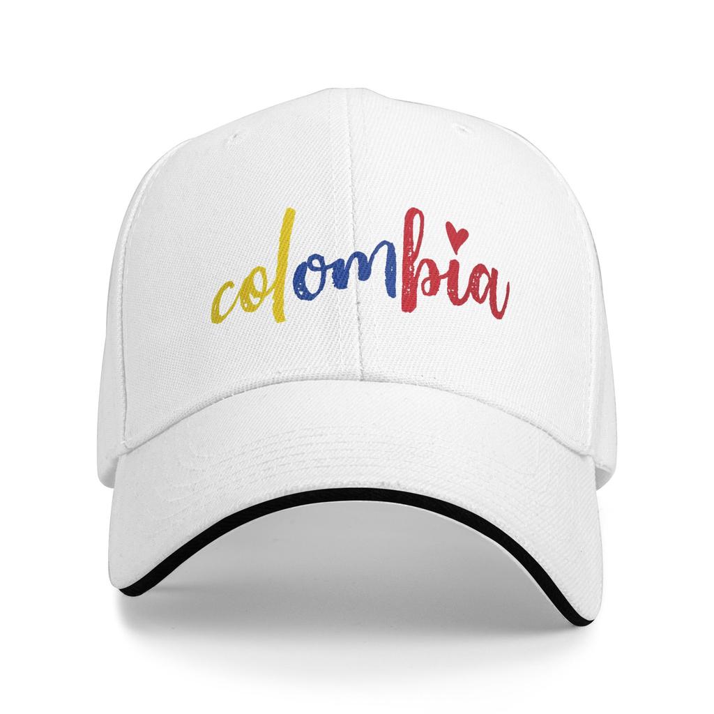 Unisexs Womens Colombian Colombia Country Flag Outdoor Hat Trucker Baseball Caps New Baseball Cap Sports Hats