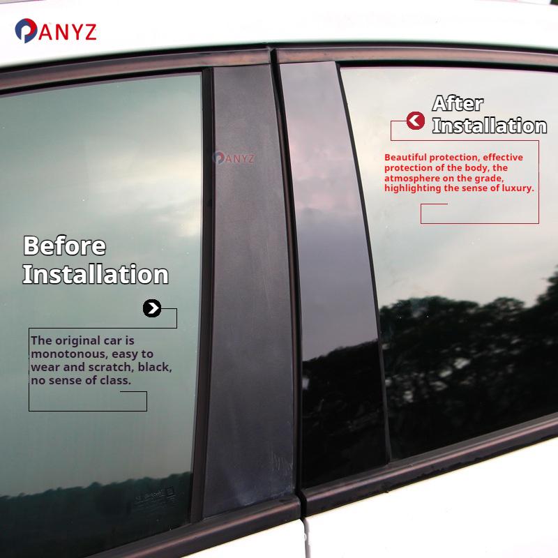 For BYD SEALION 6 DMI  2024 Headlight Rearview Film B C Pillars Protection Film TPU Pre-cut Anti-scratch Repair Transparent