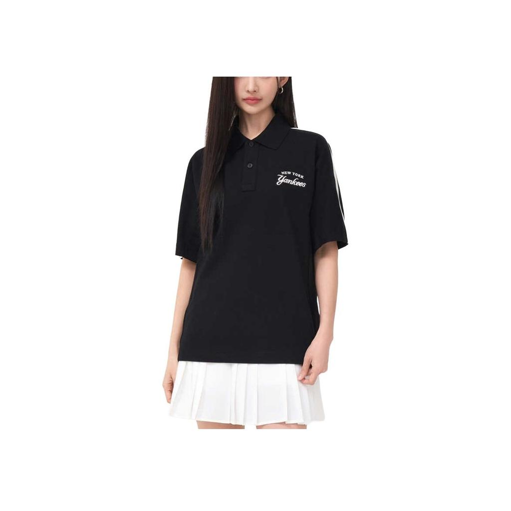 New MLB New York Yankees Polo Shirt Unisex Black 3APQV0153-50BKS