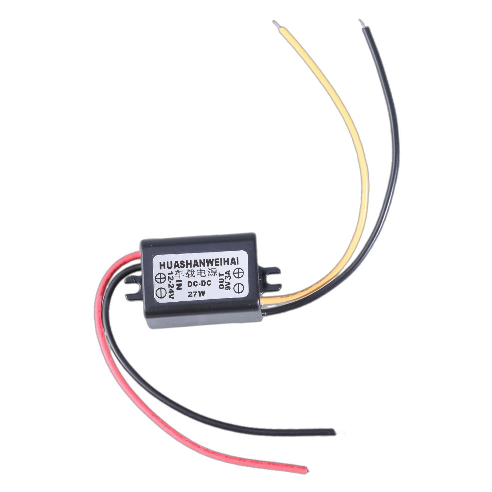 

Перетворювачі постійного струму 12V-24V на 9V 1A/2A/3A Bucked Converters Module Регулятор зниженої напруги Автомобільні перетворювачі потужності 3A