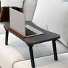 Foldable Laptop Sofa and Bed Table 59x35x24 Cm – Portable Lap Desk & Monitor Riser, Wooden Top, No Assembly