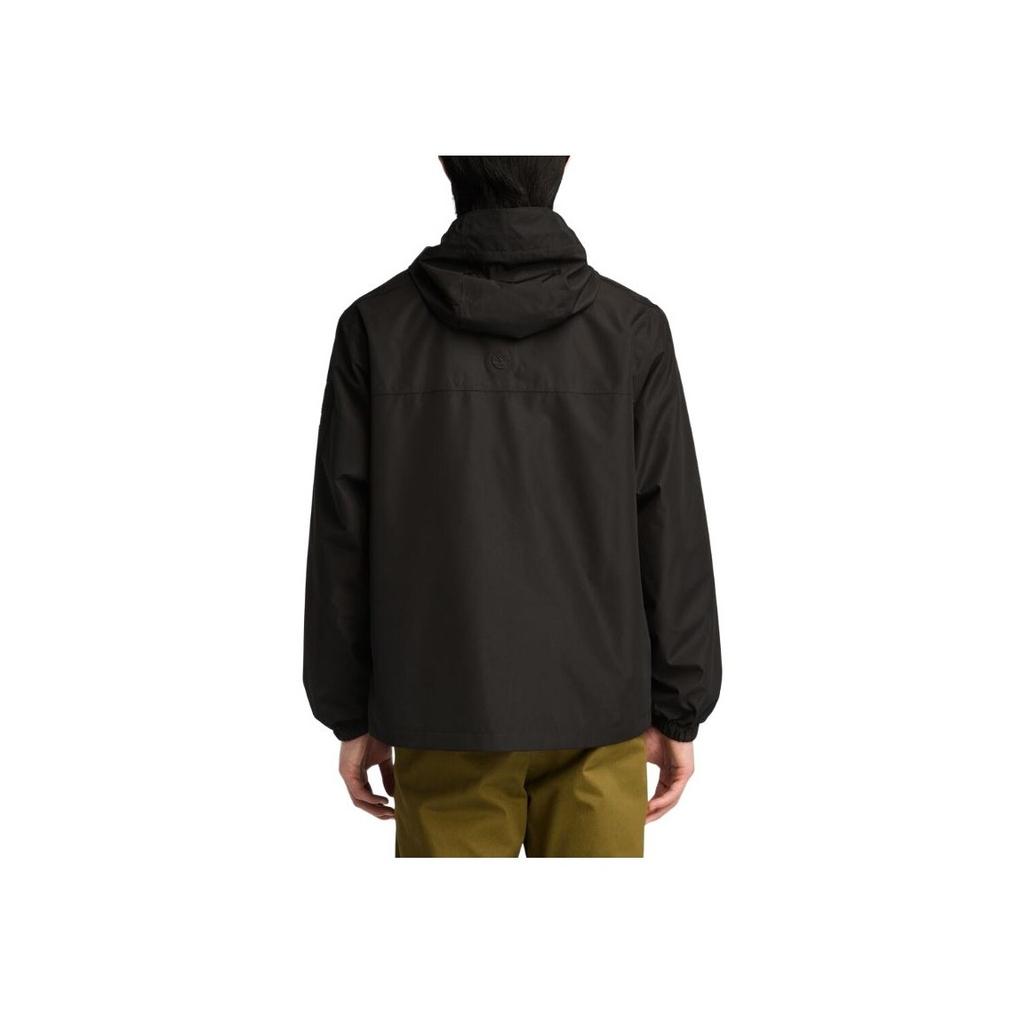 Timberland Waterproof Hooded Comfortable Fashion Windbreaker Men Jacket Black A44XJ-001