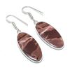 Natural Cappuccino Jasper 925 Sterling Silver Jewelry Earring 1.97" AEE-11163