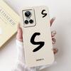 For Realme GT Neo 3 150W Case RMX3563 Cute Lucky Letters Cover Soft TPU Phone Case For Realme GT Neo3 80W GTNeo3 Back Cover Bags
