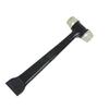 Double Headed Rubber Hammer Featuring Rubber And Plastic Ends For Efficient Floor And Tile Installation For Electricians